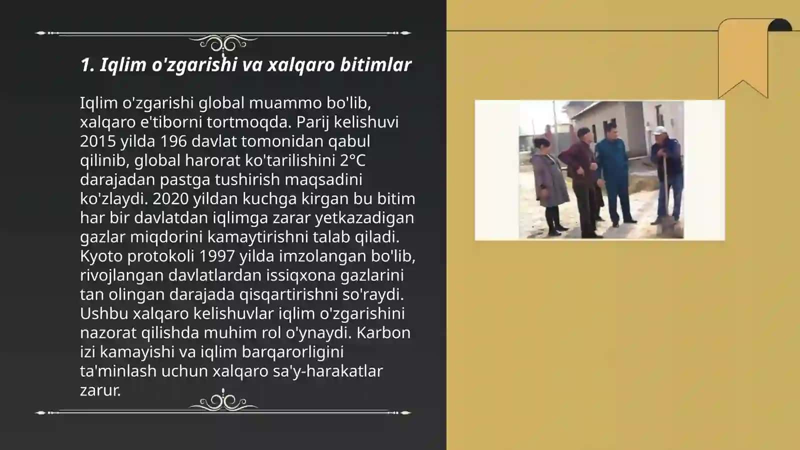 Iqlim o'zgarishi va xalqaro bitimlar 3