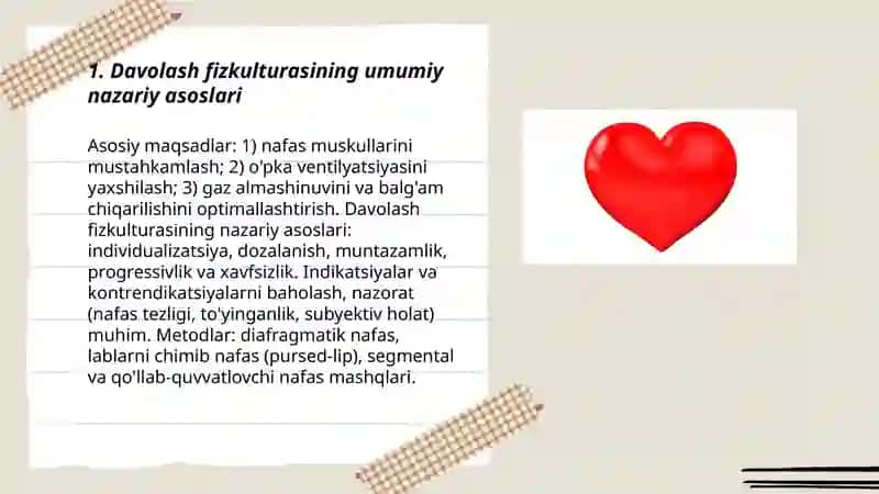 Davolash fizkulturasining umumiy asoslari 3