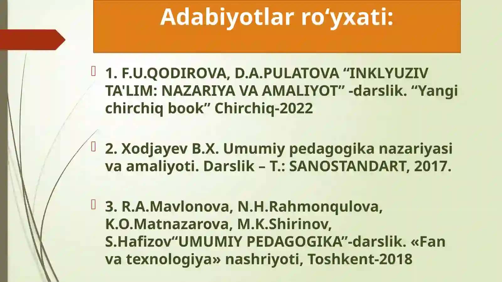 Inklyuziv ta’limning tamoyillari va bosqichlar 3
