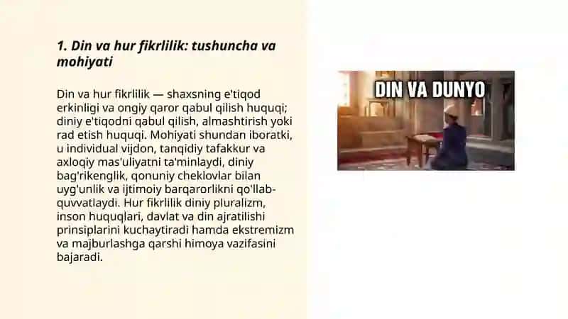 Din va hur fikrlilik 3