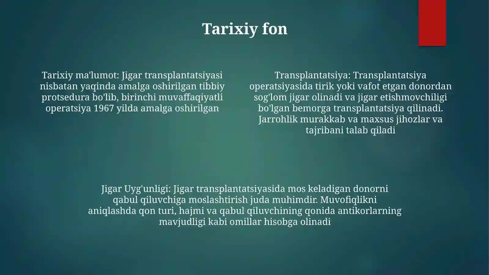 Jigar Transplantatssiyasi 3