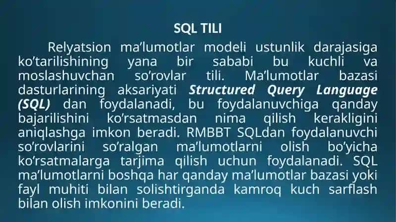 SQL TILI 3