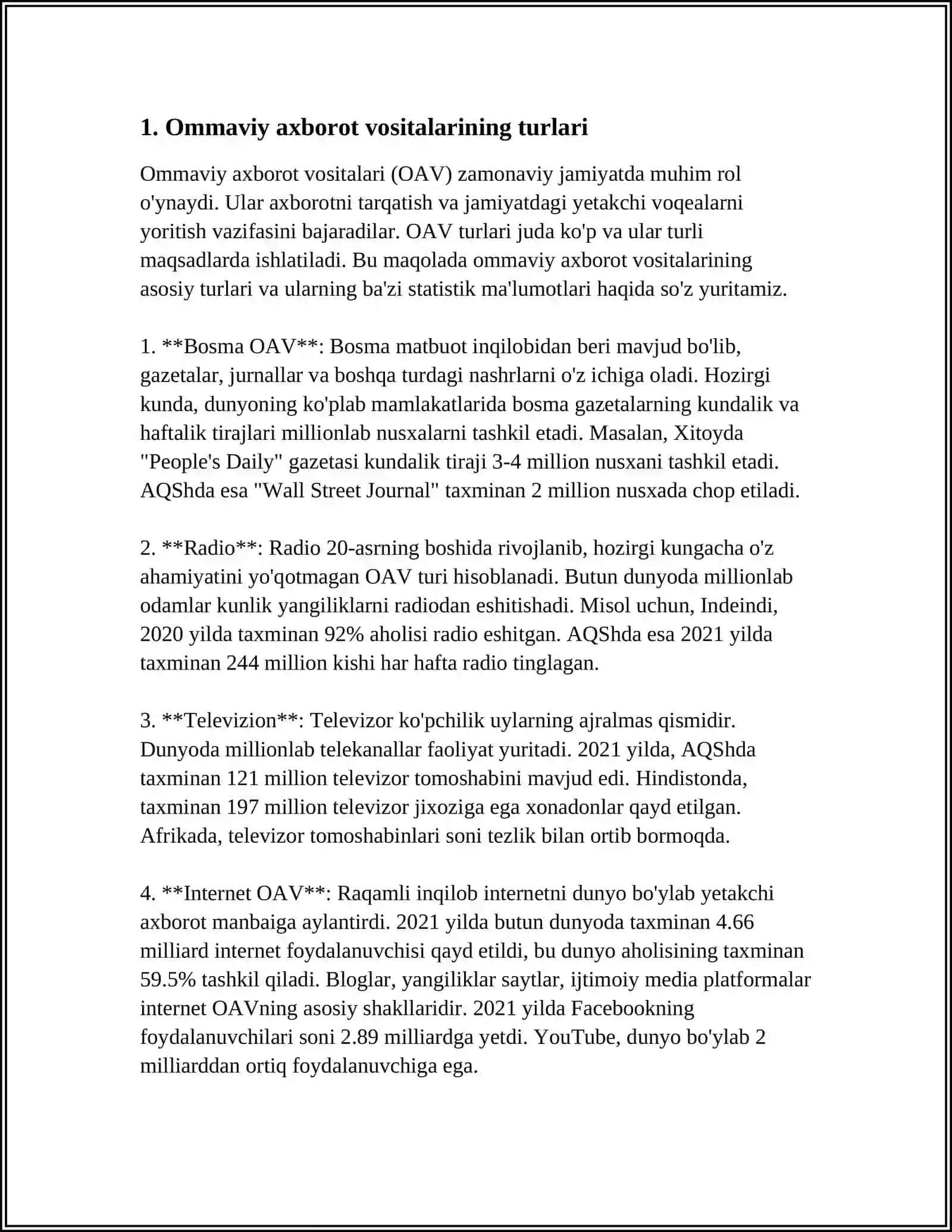 MEDIA MAYDON TUZILISHI VA TA'SIRI 3
