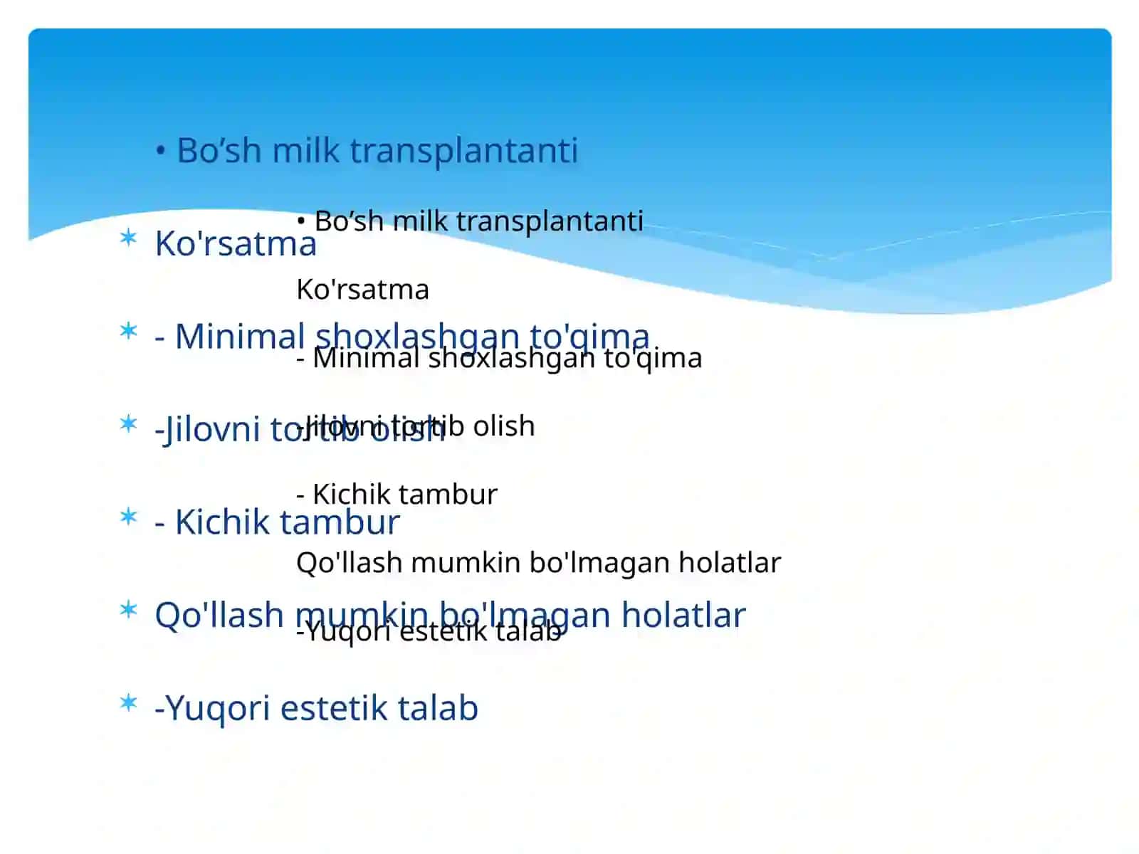 Paradontal xirurgiyada yumshoq to'qimalar transplantatsiyasi va plastikasi 3