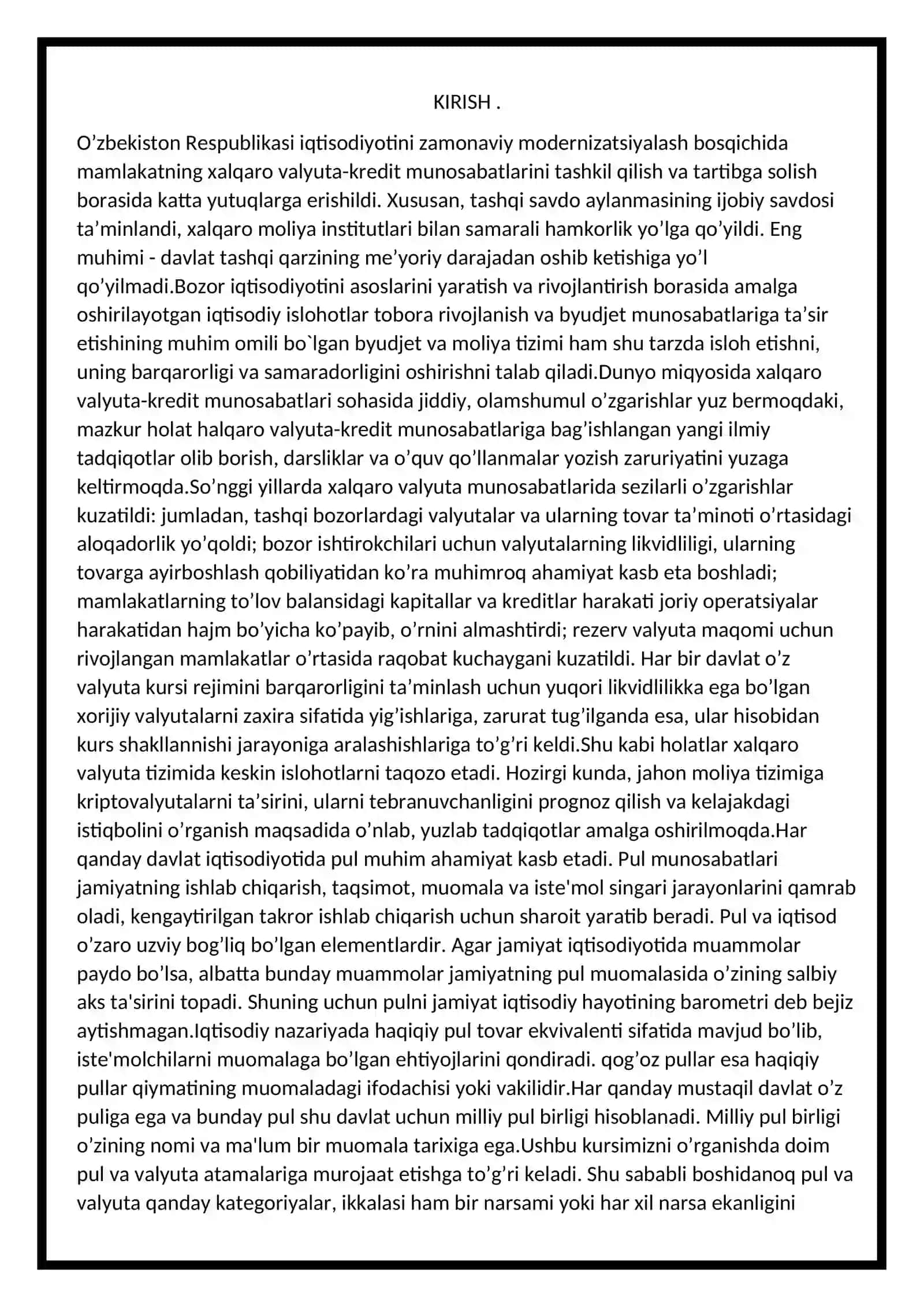 Magistratura va kechki ta'lim fakulteti KMMT-61/23 guruh talabasi 3