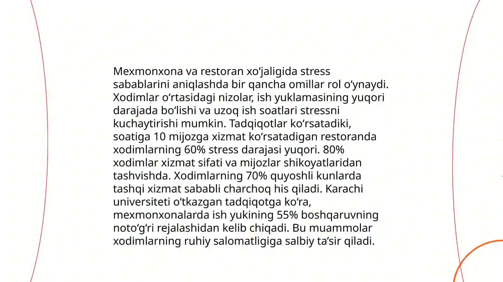 Mexmonxona va restoran xoʻjaligida nizo va stresslarni boshqarish 3