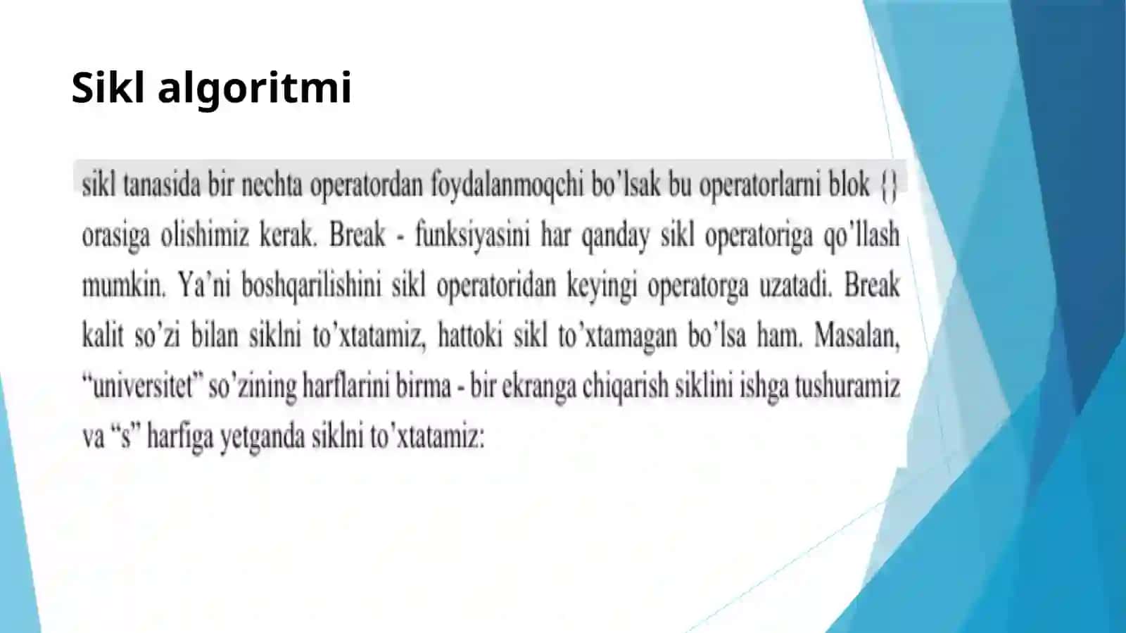 Algoritm 3