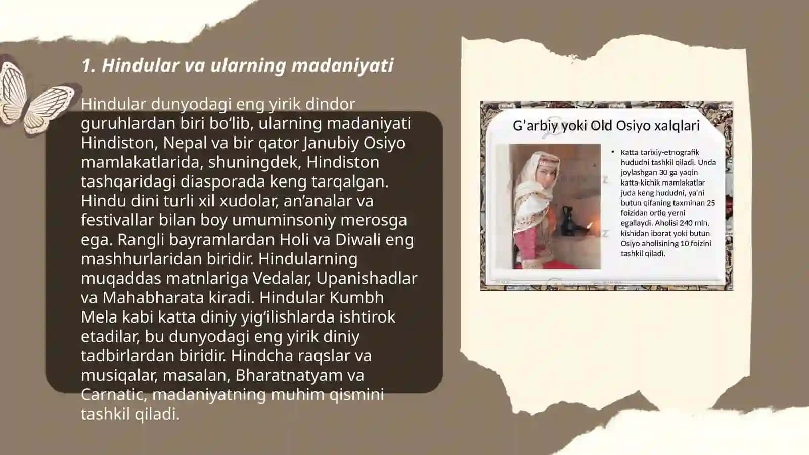 G'arbiy va Janubiy Osiyo xalqlari 3