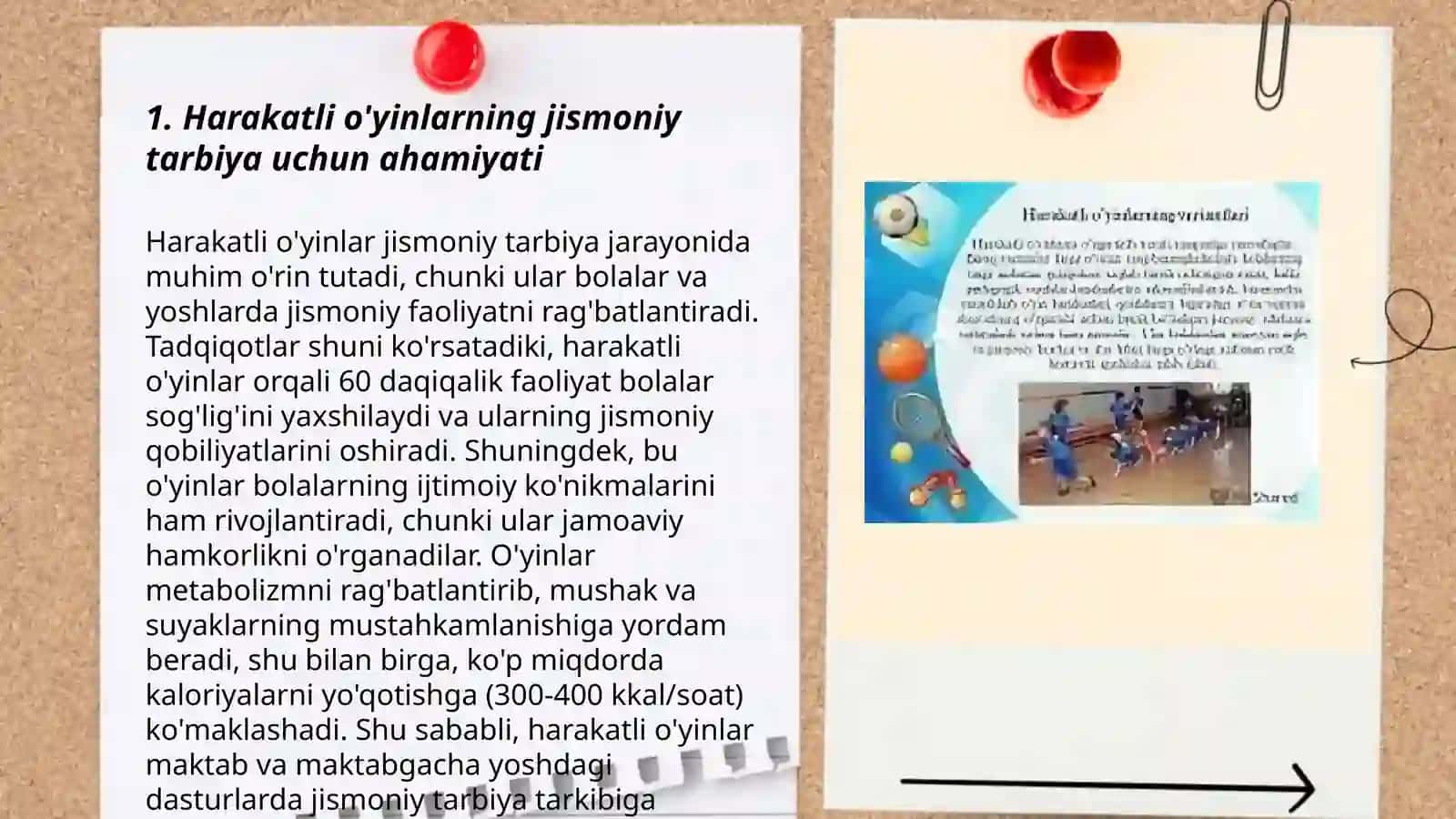 Harakatli o'yinlarni tashkil qilish va o'tkazish 3