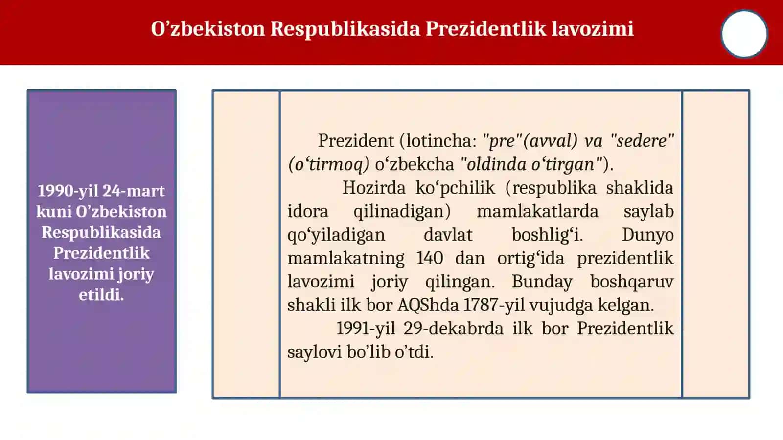Yangi O'zbekistonda Prezident Sh.M.Mirziyoyev Rahbarligi va Tashabbusi Ostida Amalga Oshirilayotgan Ishlohlar 3