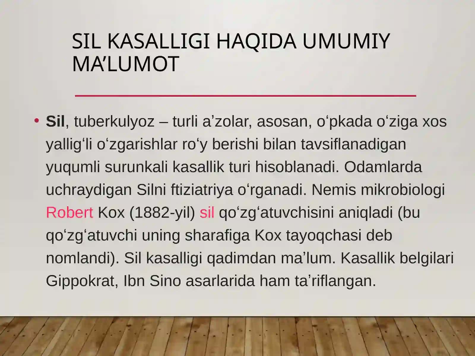 Sil Kasalligi 3