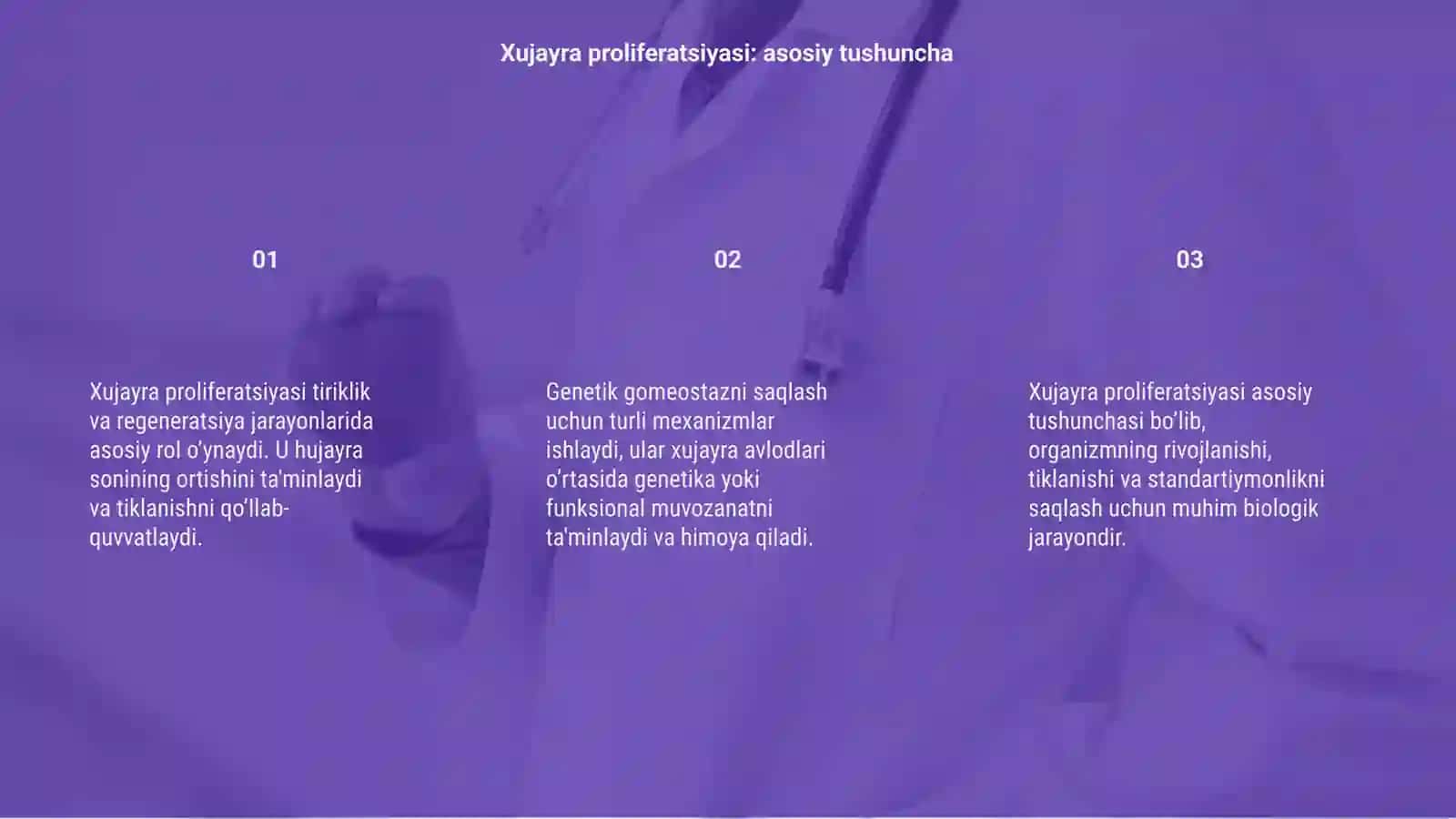 Xujayra proliferatsiyasi 3