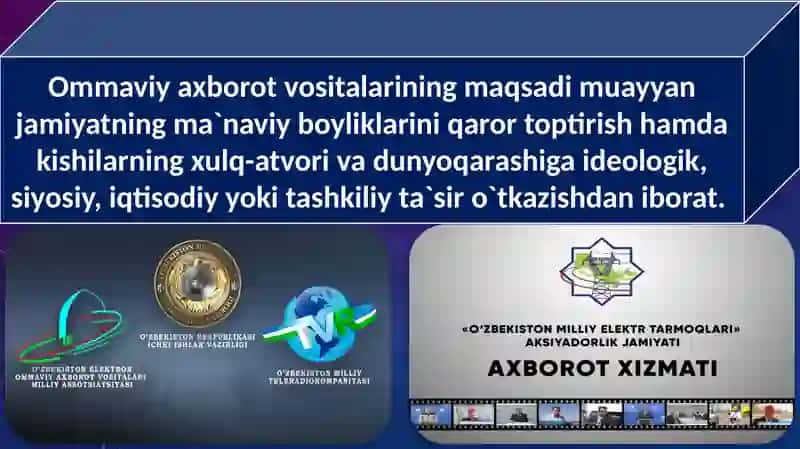 Òzbekiston Respublikasida ommaviy axborot vositalarining faoliyati 3