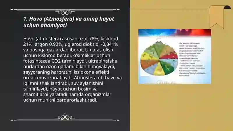 TABIATNING ASOSIY TARKIBIY QISMLARI VA AHAMIYATI 3
