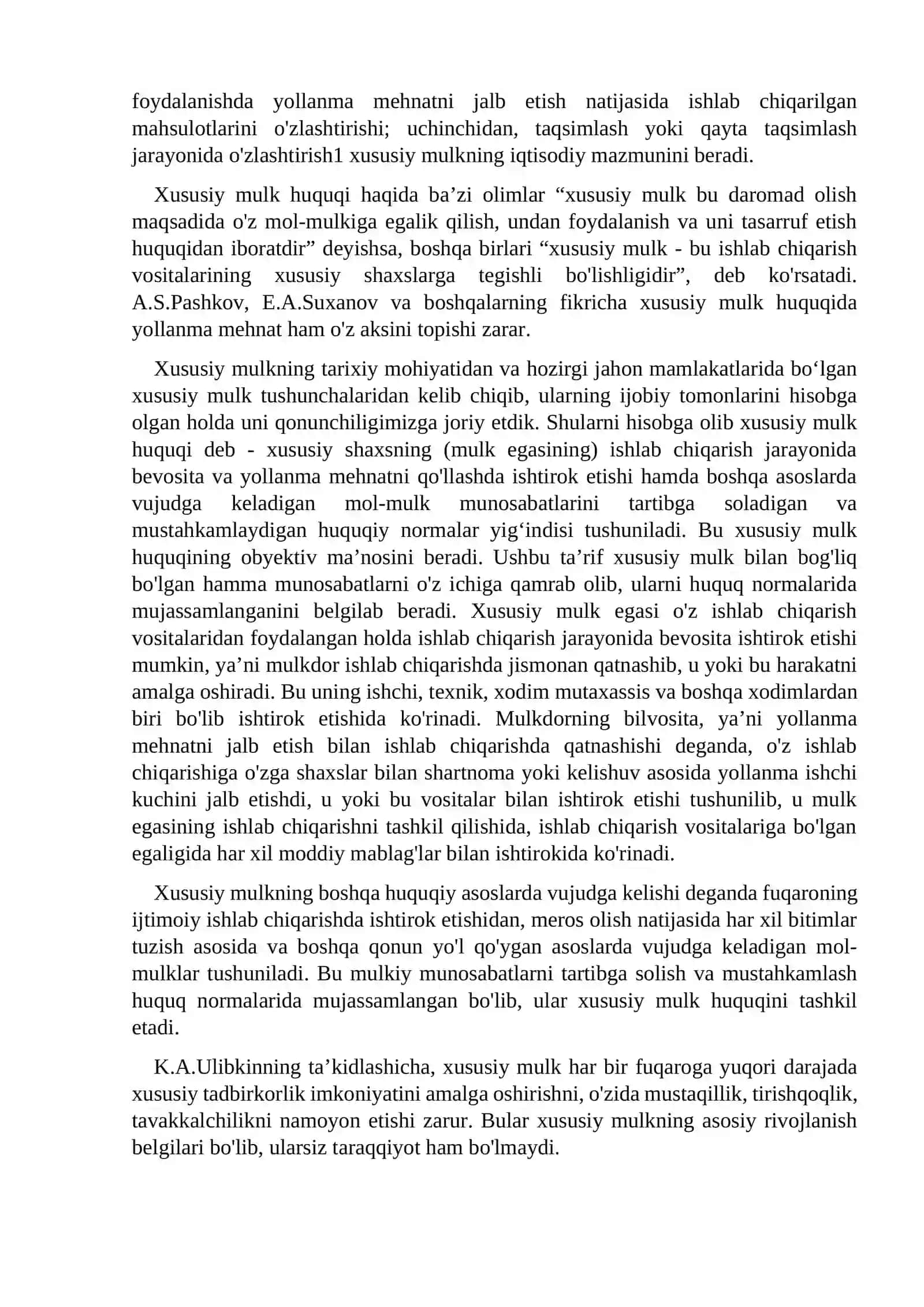 Xususiy mulk huquqi 3