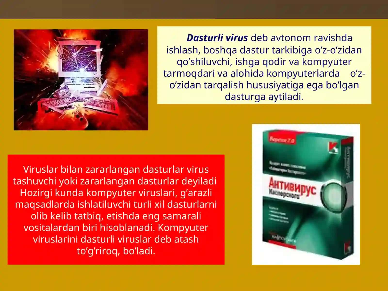 Virus va antivirus dasturlar 3
