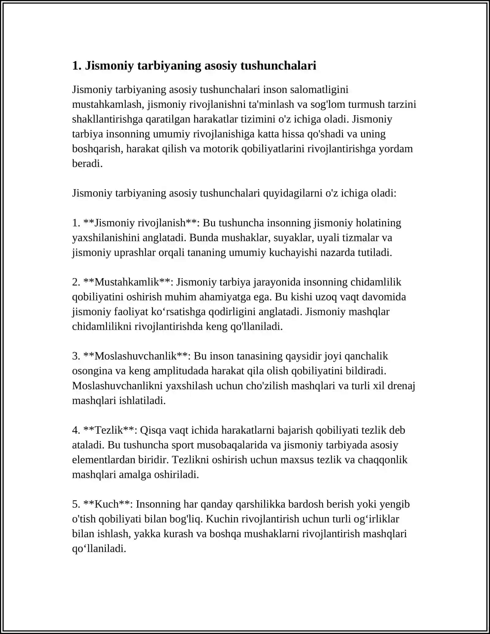 JISMONIY TARBIYA VOSITALARINING TAVSIFI 3