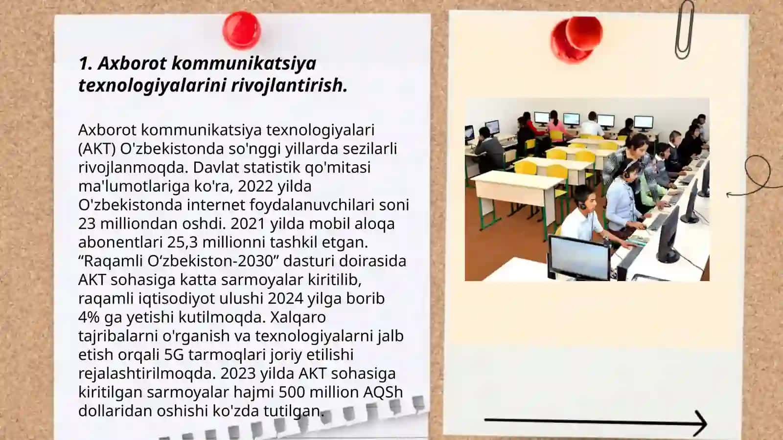 Axborot kommunikatsiyasi sohasini rivojlantirishdagi asosiy yònalishlari Òzbekiston Respublikasi prezidenti farmonlari va vazirlar mahkamasining qarorlari 3