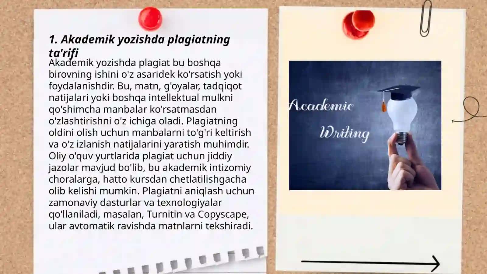 Akademik yozishda etika: plagiat va tog'ri iqtibos keltirmaslik 3