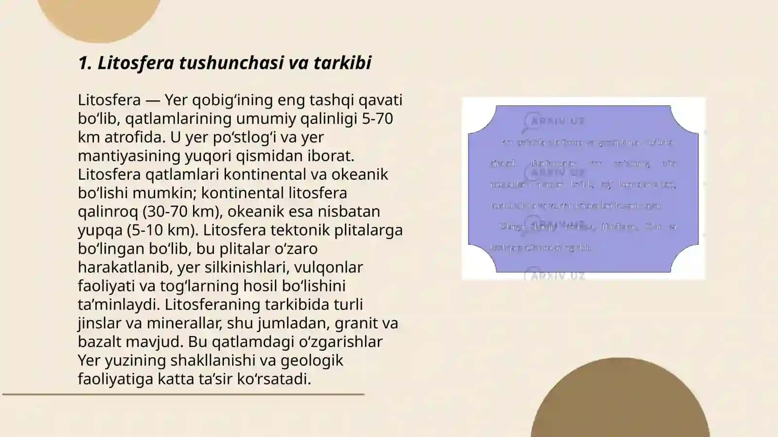 litasfera va u bilan bogʻliq momolar slayd 3