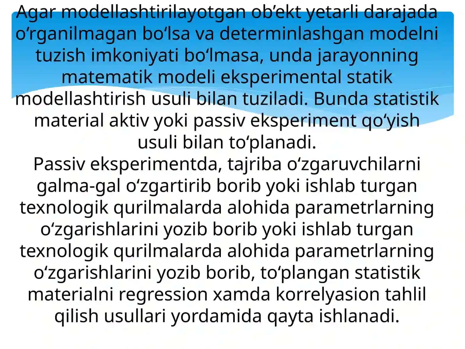 Regressiya 3
