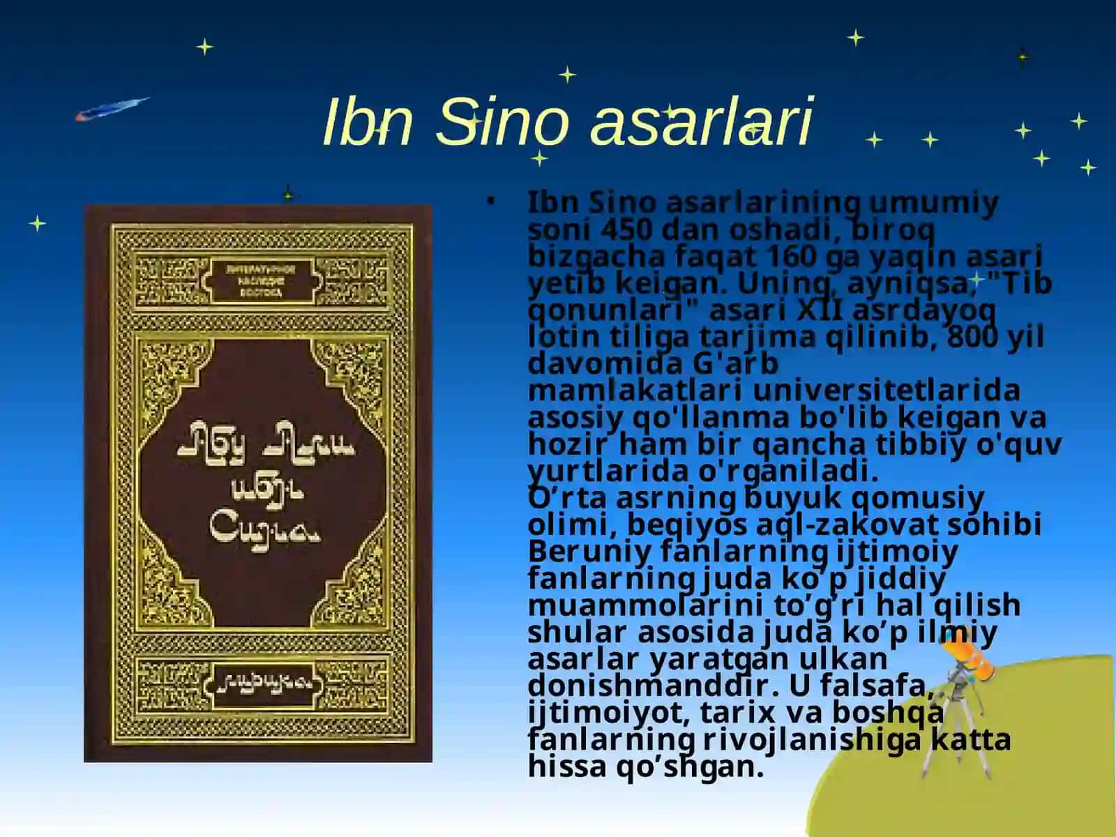 Abu Ali Ibn Sinoning ta'limiy qarashlari 3