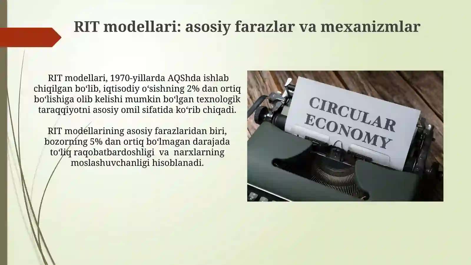 Dinamik makroiqtisodiy tahliida real sector 3