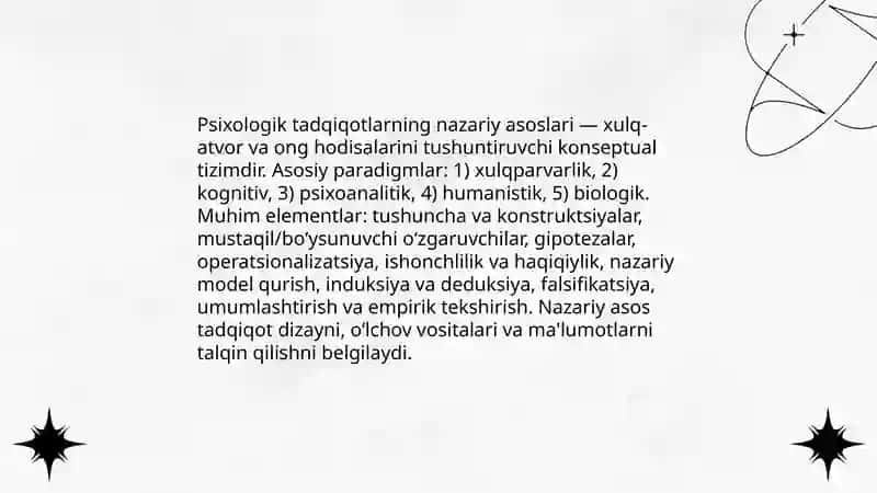 Psixologiyaning ilmiy tadqiqot metodlari 3
