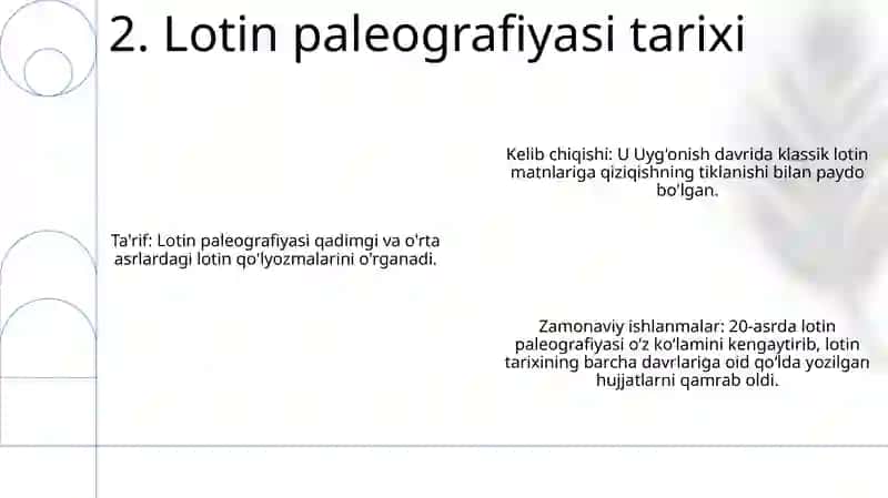 Lotin Paleografiyasi 3