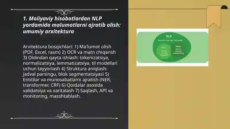 Moliyaviy hisobotlardan NLP yordamida malumotlarni ajratib olish 3