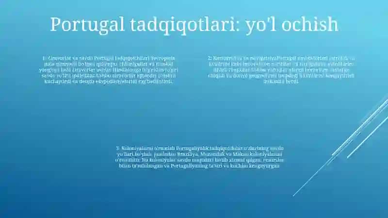 Buyuk Geografik Kashfiyotlar Va Ularning Ahamiyati 3