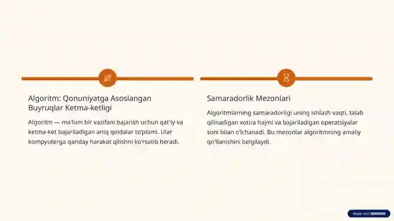 Ma'lumotlar Tuzilmasi va Algoritmlar: Asosiy Tushunchalar va Amaliy Ahmiyati 3