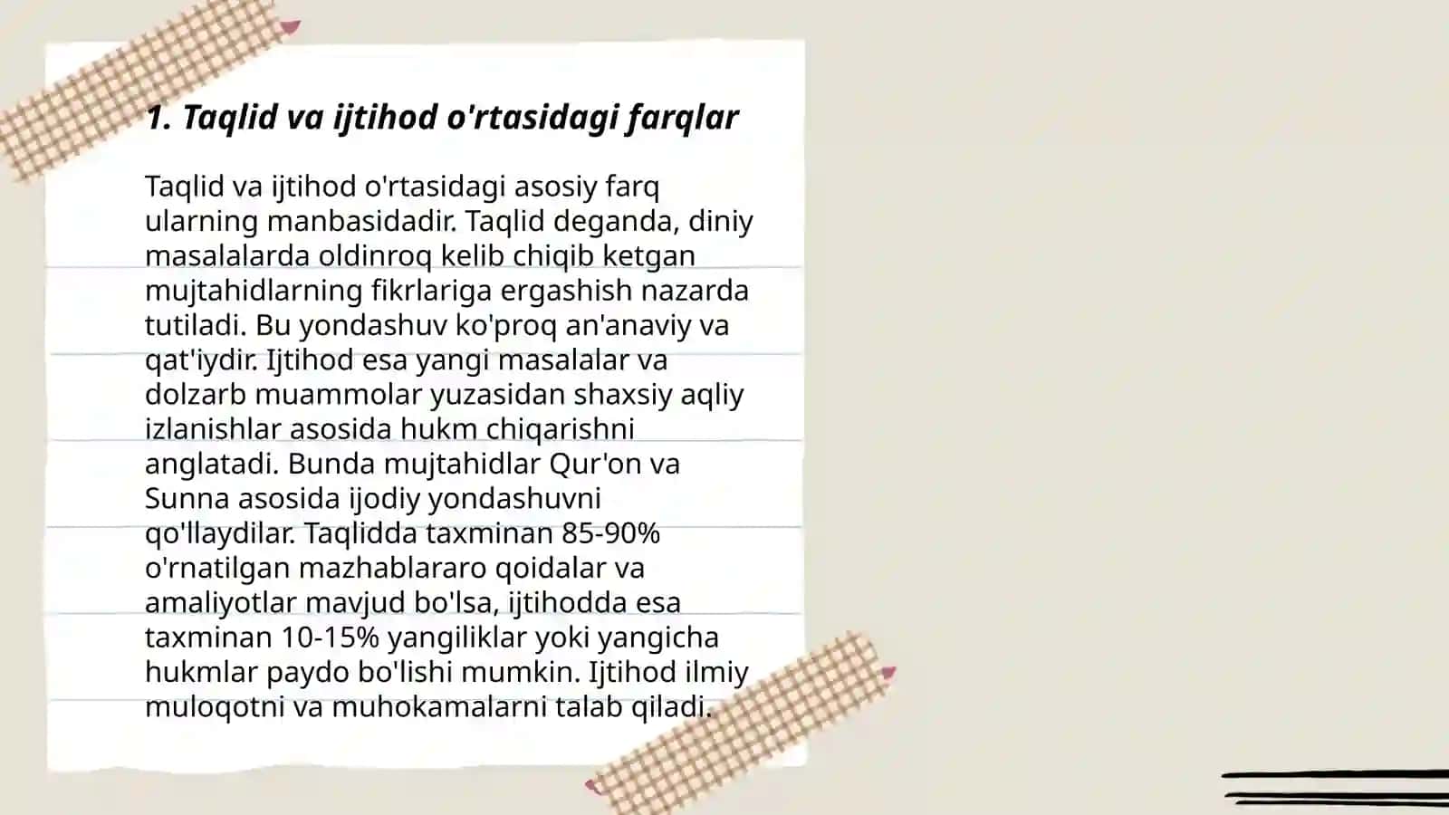 Taqlid qilish yo'li va amalga oshirish yo'li bilan o'rganish 3