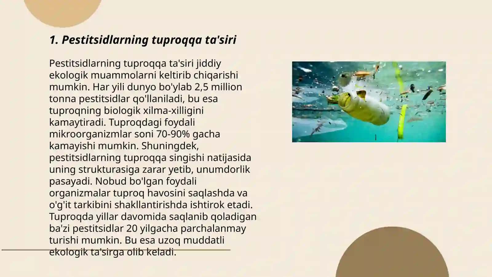 Tuproqlarni Pestitsidlar Bilan Ifloslanishi va Ular Olish 3
