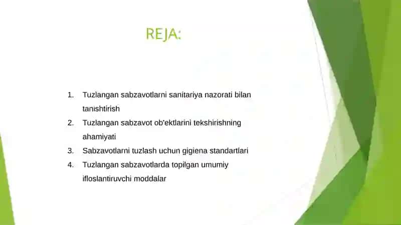 Tuzlangan sabzovotlarni sanitariya jixatdan tekshirish 3