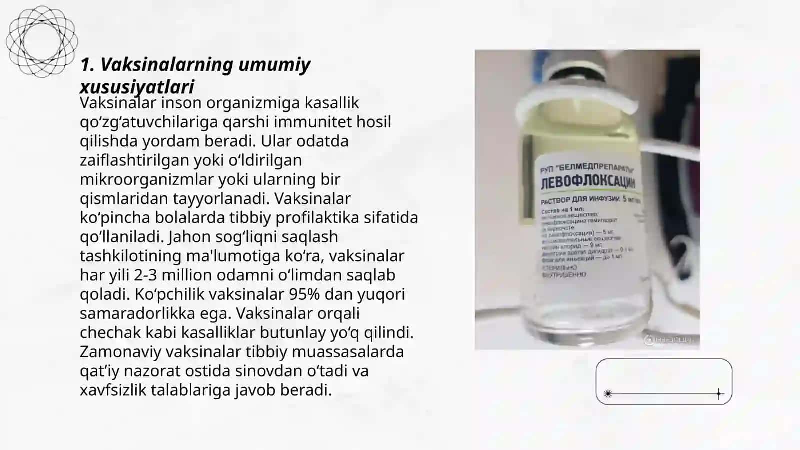 Vaksinalar va immun zardob,ularning turlari,olinishi,tibbiyot amaliyotida qo'llanishi 3