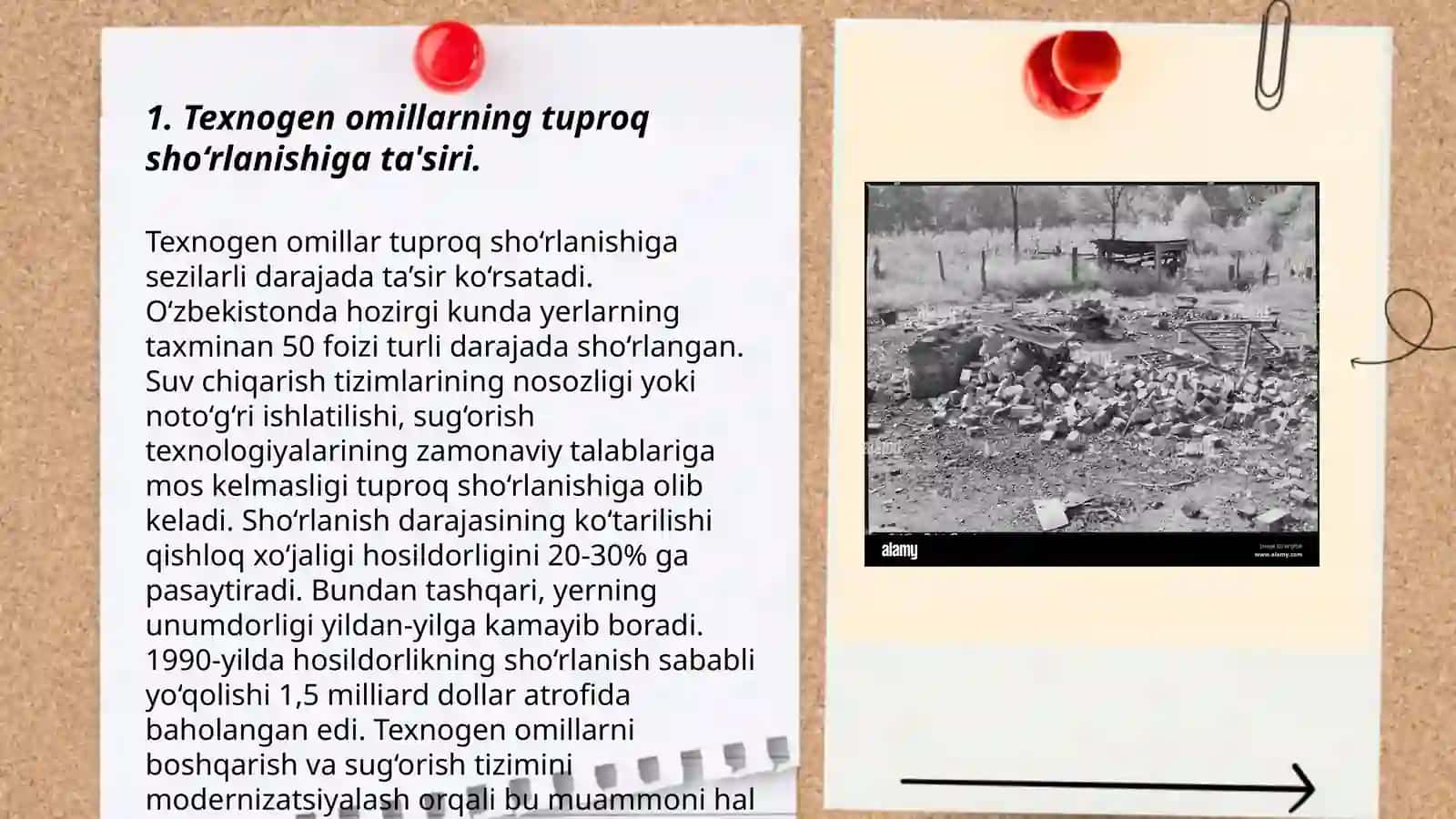 Texnogen omillarning agroekosistemalarga bo‘layotgan salbiy ta‘siri 3