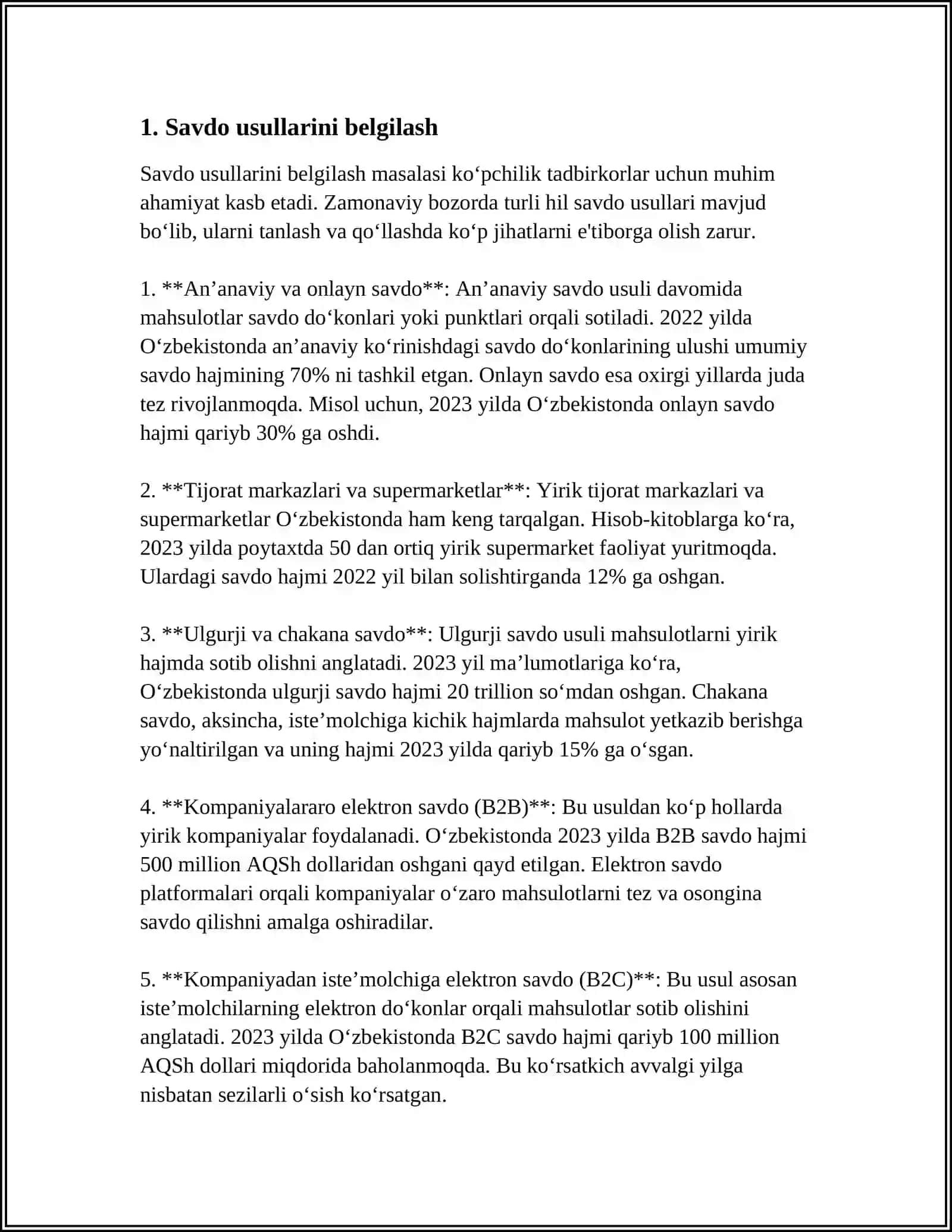 RETSEPTSIZ SAVDONI TASHKILLASHTIRISH 3