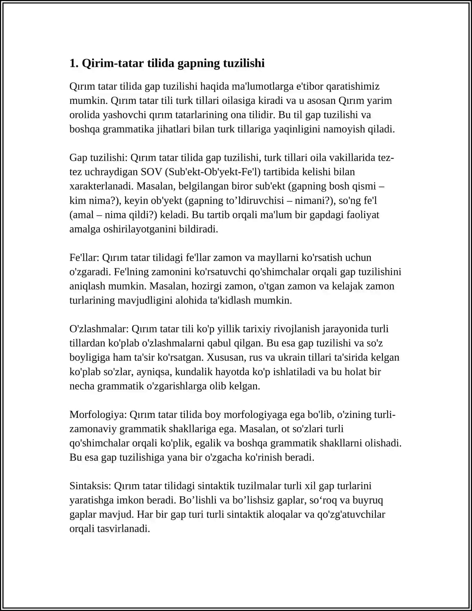 QIRIM-TATAR TILINING SINTAKTIK TAHLILI 3