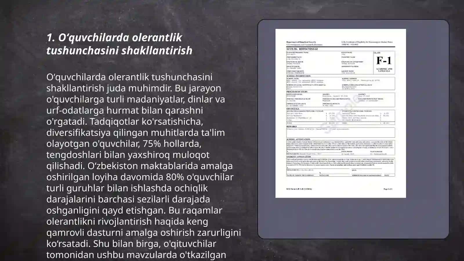 Oʻquvchilarda olerantlik tafakkurini shakllantirish texnologiyasi 3