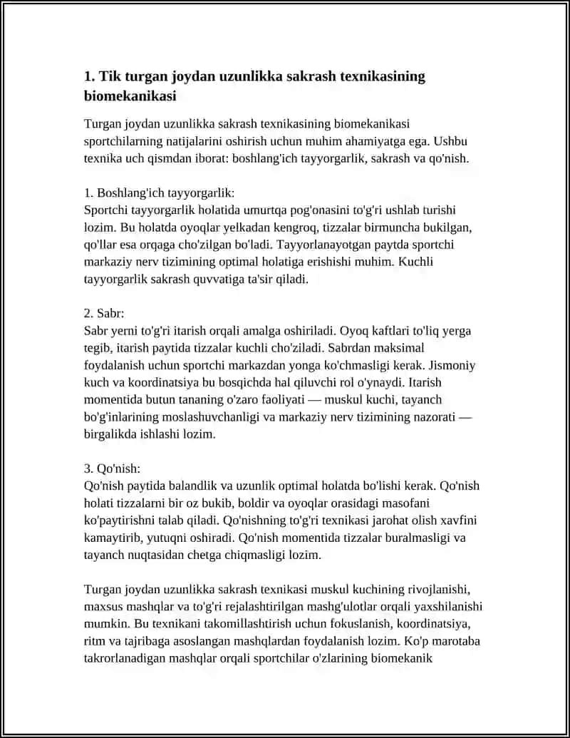 TURGAN JOYDAN UZUNLIKKA SAKRASH TEXNIKASINI TAKOMILLASHTIRISH 3