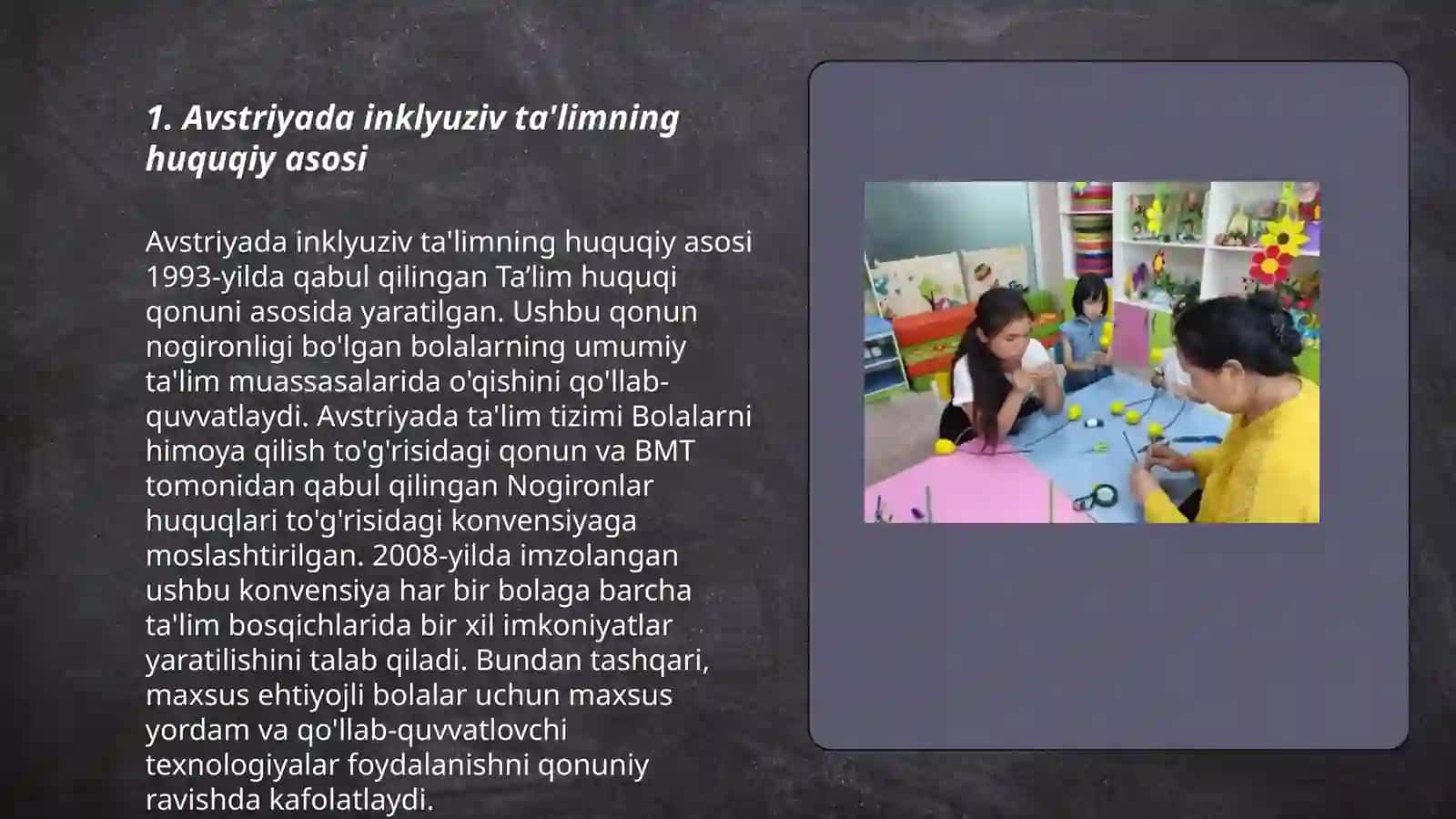 Avstriya davlatidagi inklyuziv ta'lim tizimini oʻrganish 3