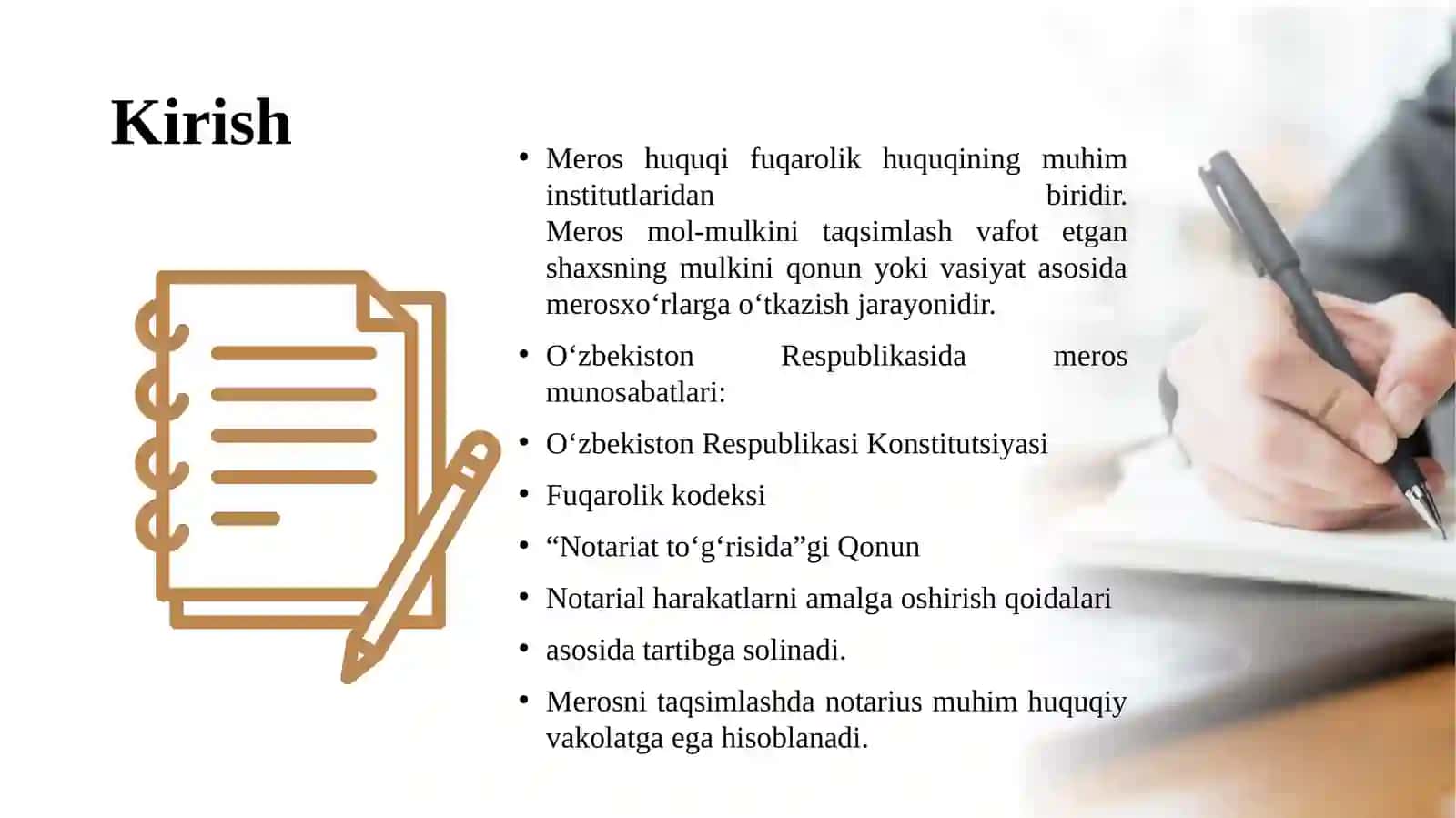 Meros mol-mulkini taqsimlash 3