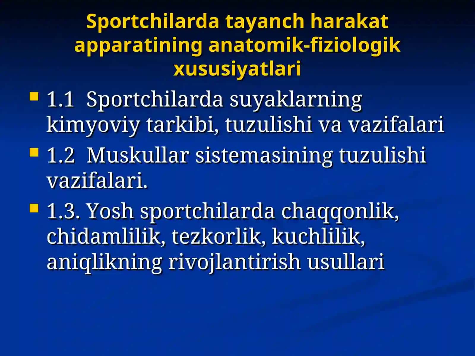Sportchilarda tayanch-harakat apparatining shikastlanishini oldini olish usullari 3