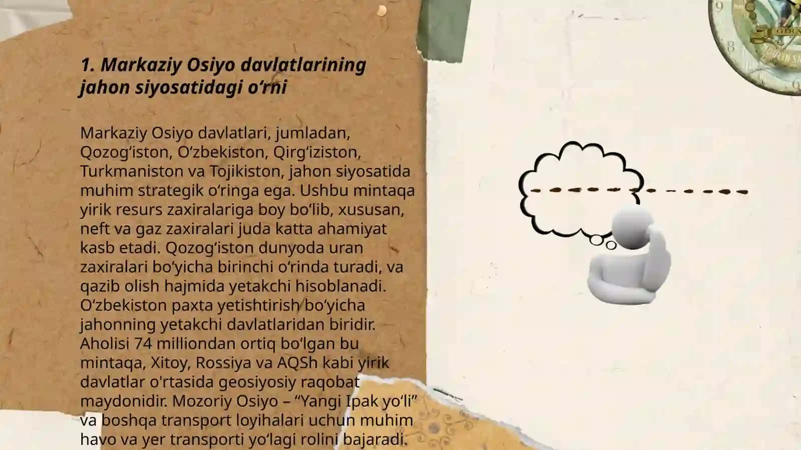Markaziy Osiyo davlatlari va jahon hamjamiyati 3