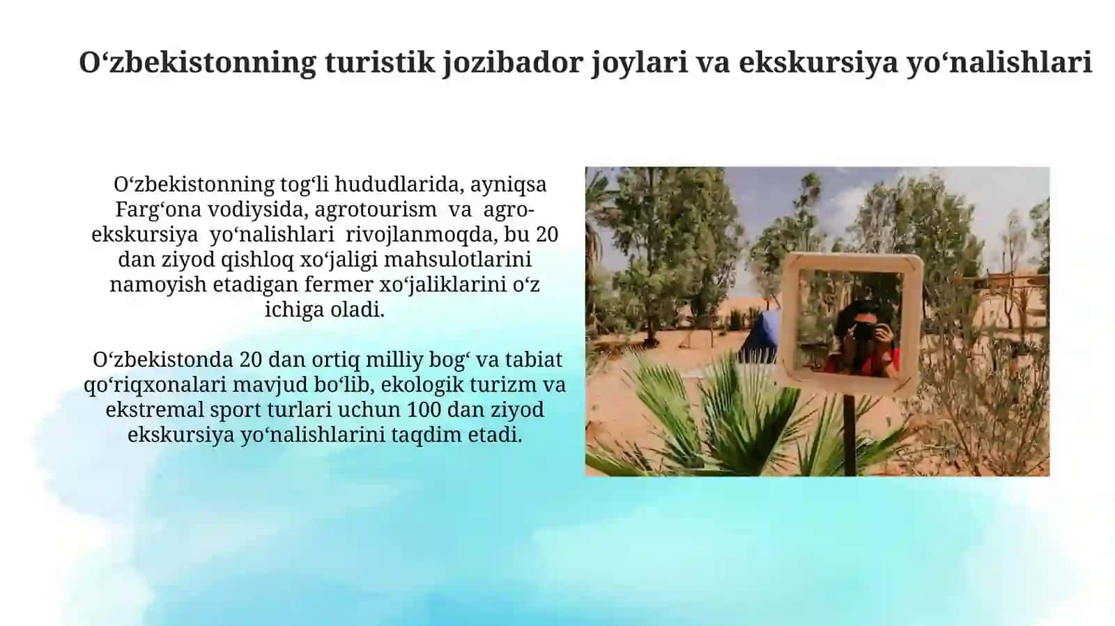 Oʻzbekiston turizmidagi ekskursiyalarni ishlab chiqish 3