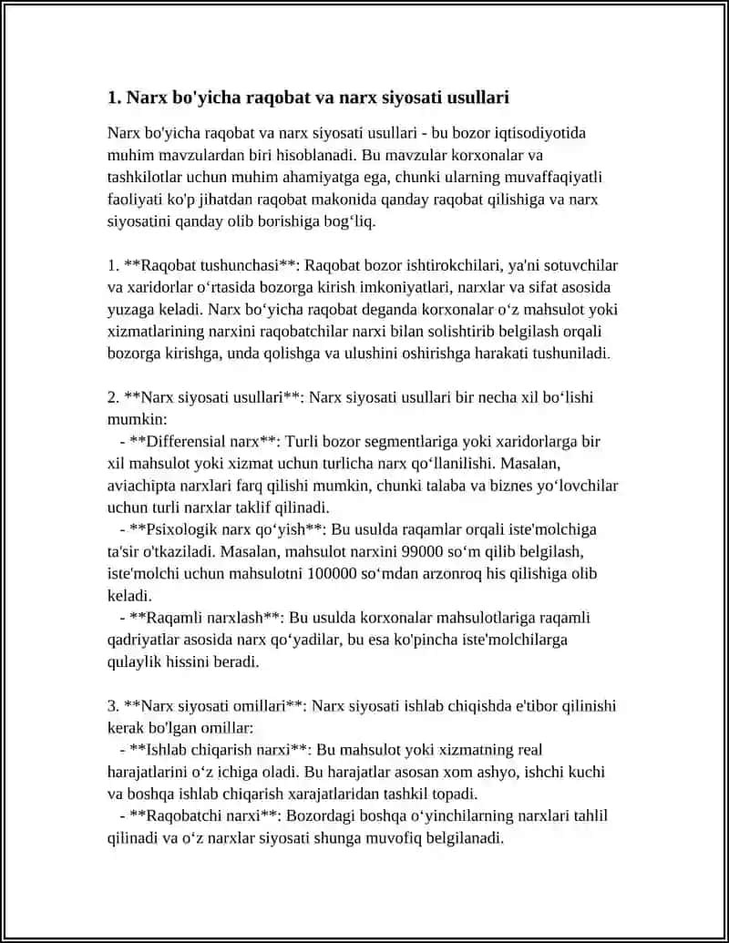 RAQOBAT KURASHINING SHAKLLARI VA USULLARI 3