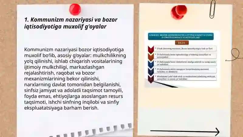 Kommunizm nazariyasi va bozor iqtisodiyotiga muxolif g'oyalar 3