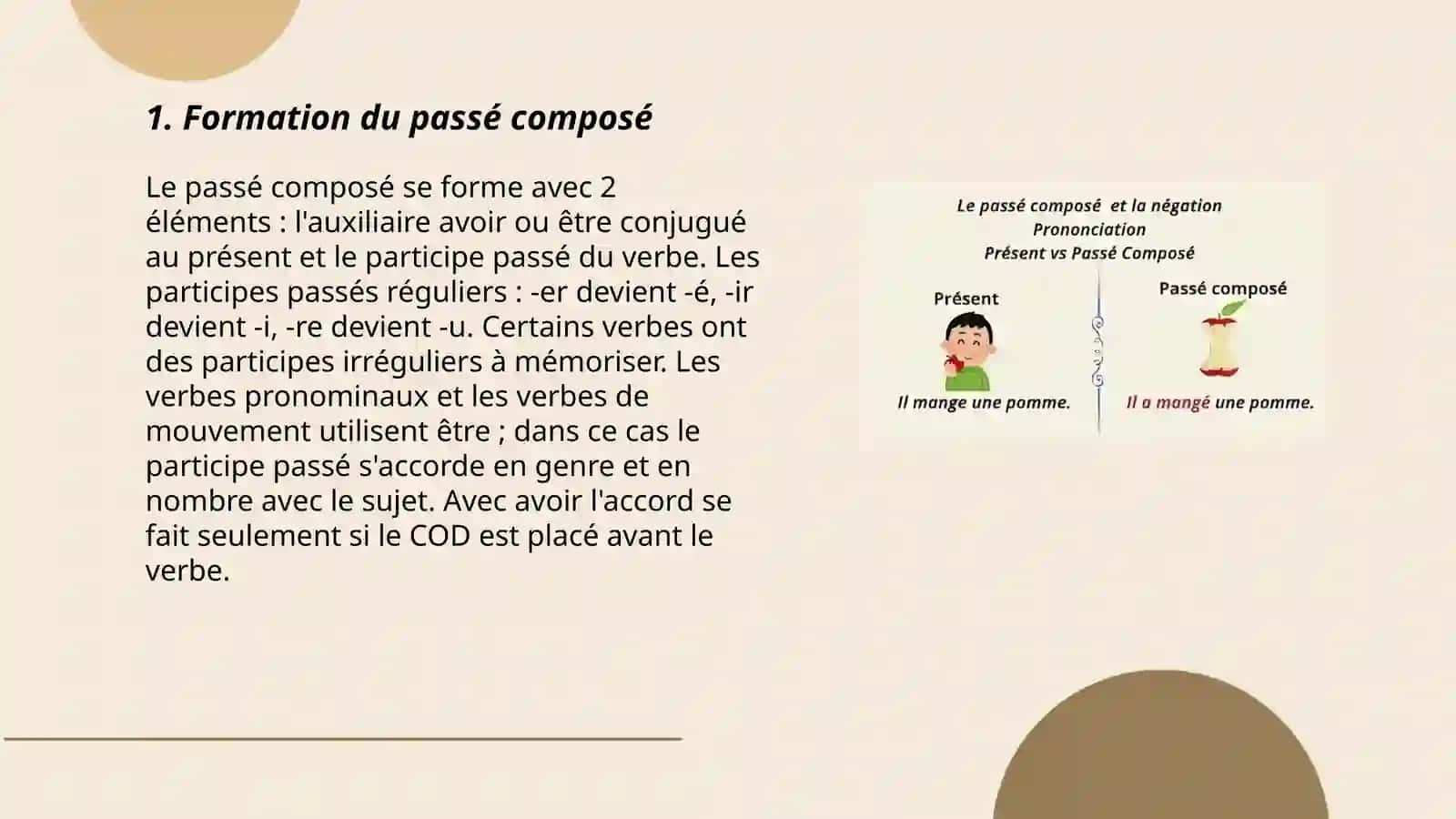 Passe compose 3