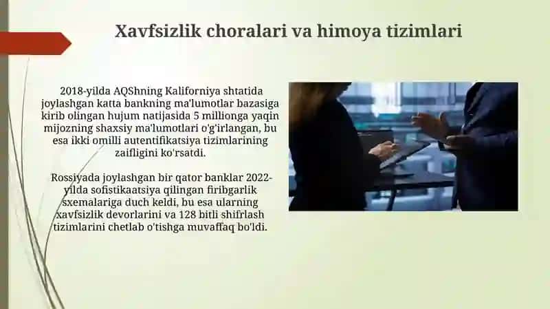 Raqamli Banklarga Hujumlar va Xavfsizlik 3